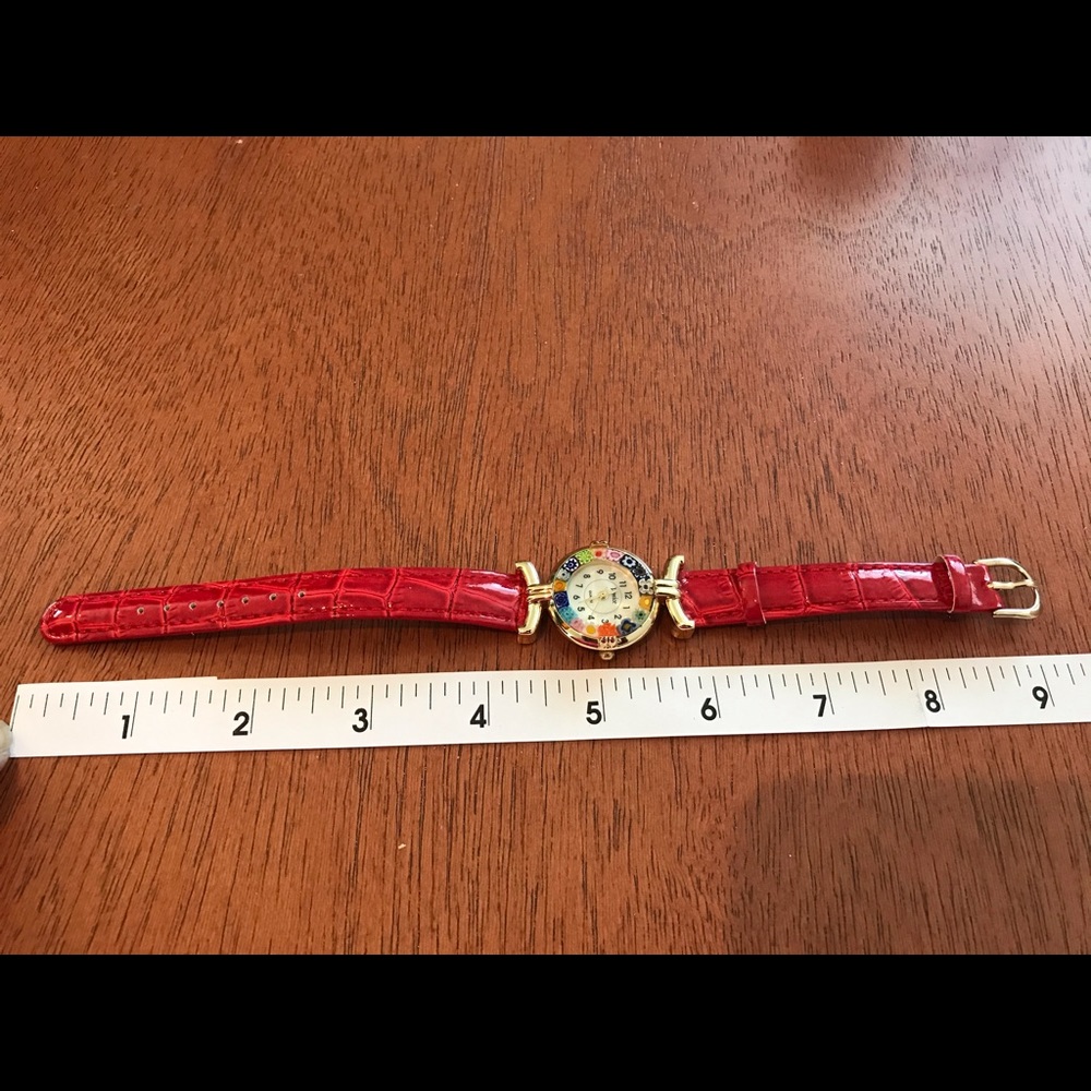 Murano Glass Millefiori Watch